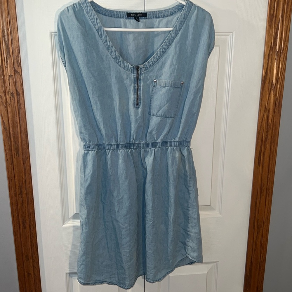Light denim dress (New Look Size M)
